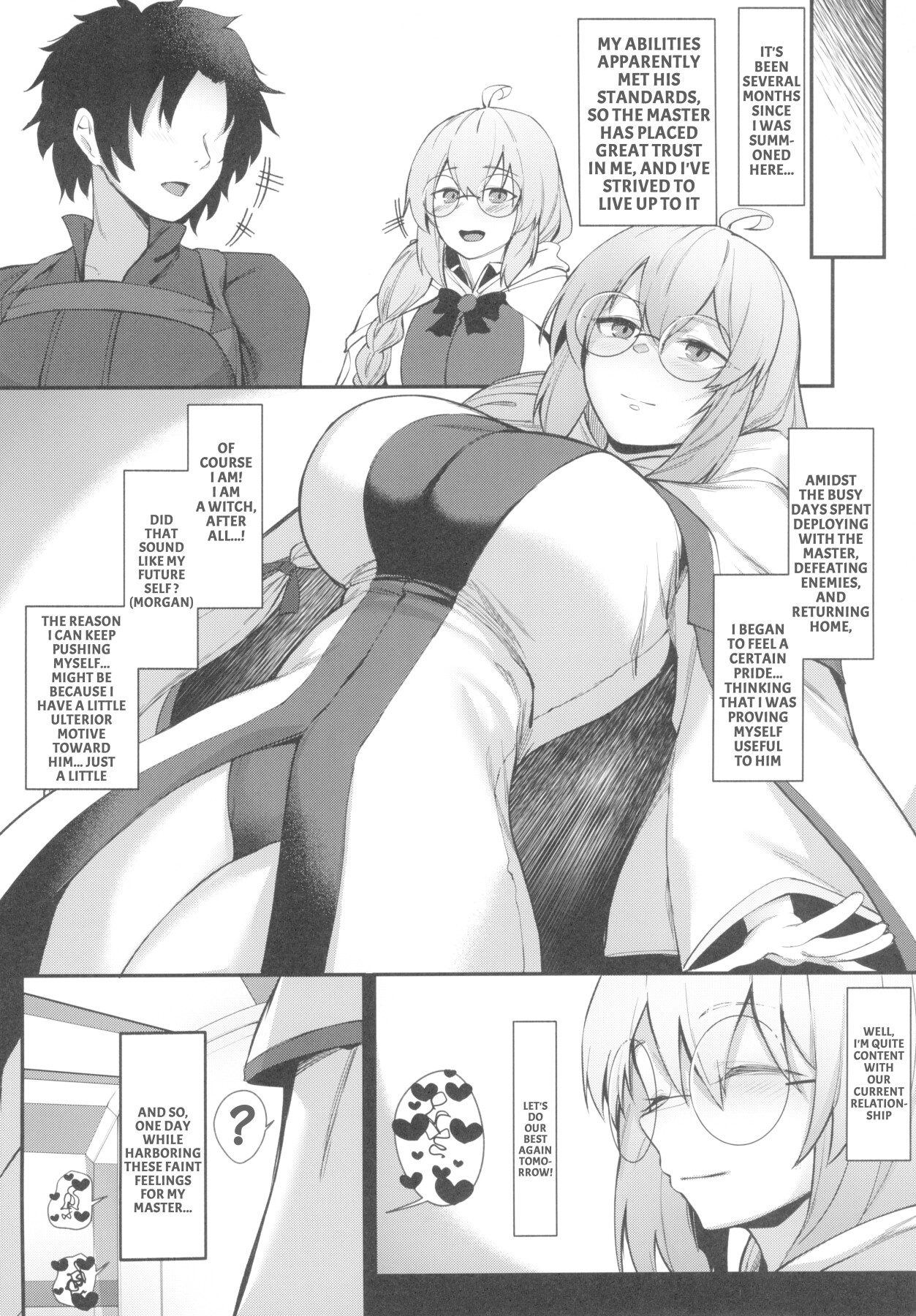 Hentai Manga Comic-Her Majesty the Beach Queen and the Witch's Sweet and Seductive Semen Milking Instruction♥Prologue-Read-7